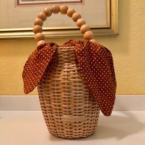 Loeffler Randall Louise Wicker Tote